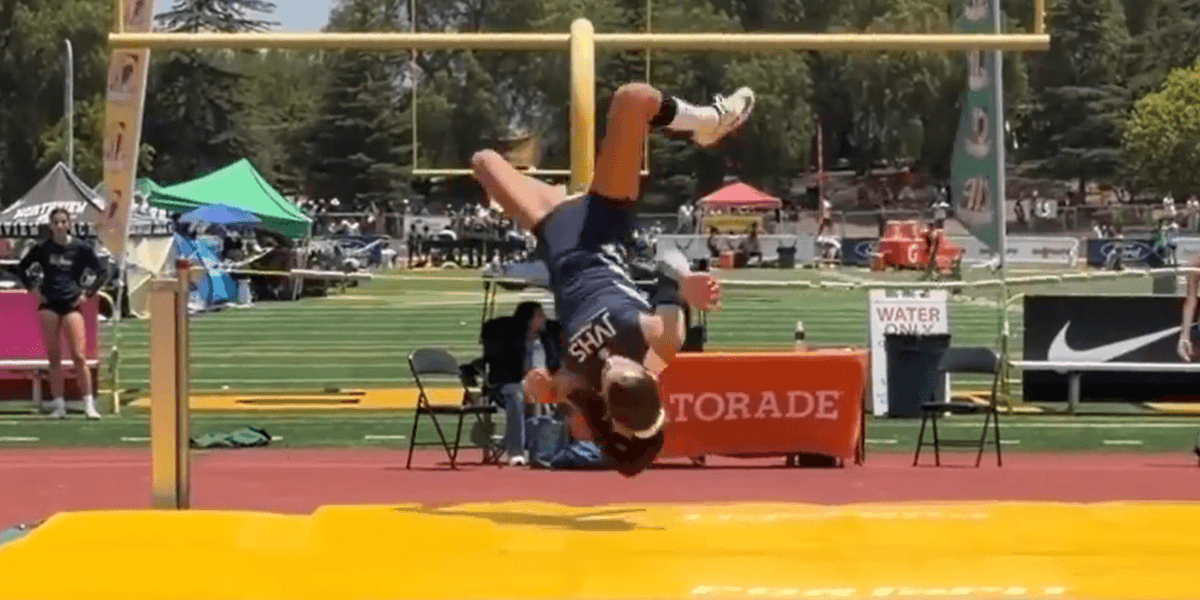 Trans athlete destroys competition at California school athletics tournament in ‘farce’ event Trans athlete destroys competition at California school athletics tournament in ‘farce’ event