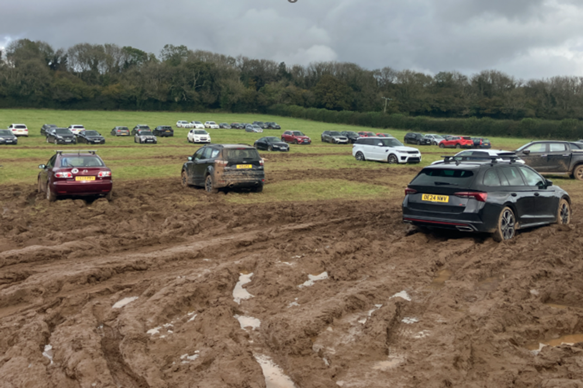 Abandoned vehicles near Bristol Aiport