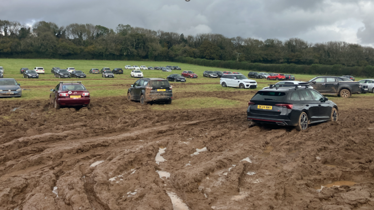 Abandoned vehicles near Bristol Aiport