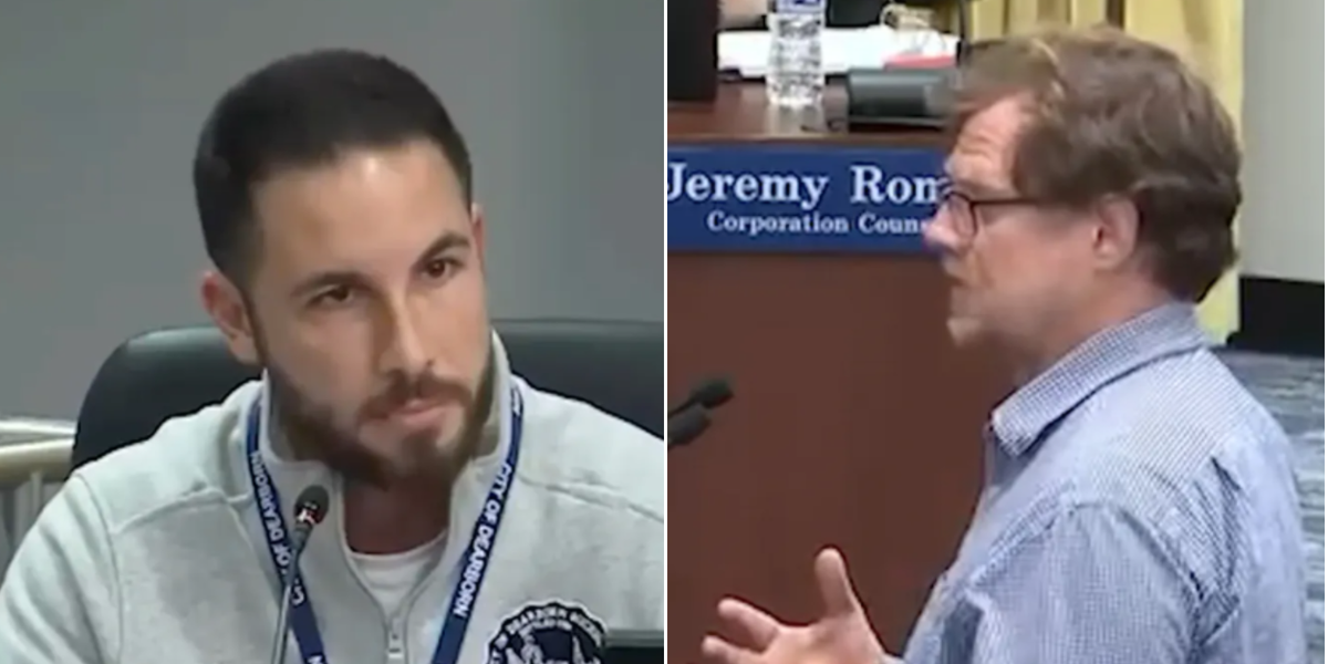 NextImg:Muslim mayor tells Christian man he's 'not welcome' in US city