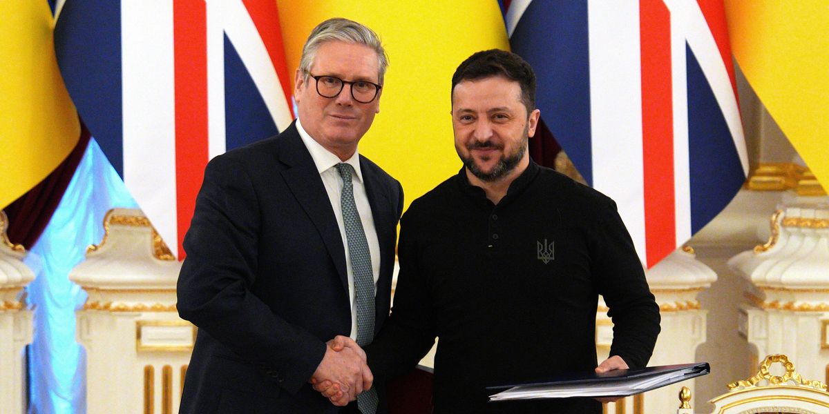 NextImg:Keir Starmer takes subtle jab at Donald Trump's claim about 'dictator' Volodymyr Zelensky
