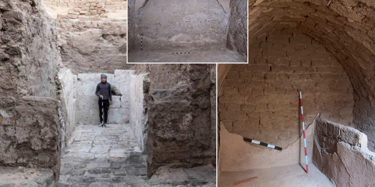 NextImg:Ancient Egyptian tomb discovered after 3,600 years...but scientists stumped over identity of mystery Pharaoh