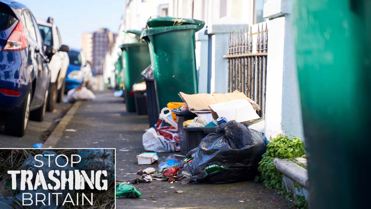 Neighbour row boils over as family 'break into garden and steal bin' after filling their backyard with 'piles of rubbish'