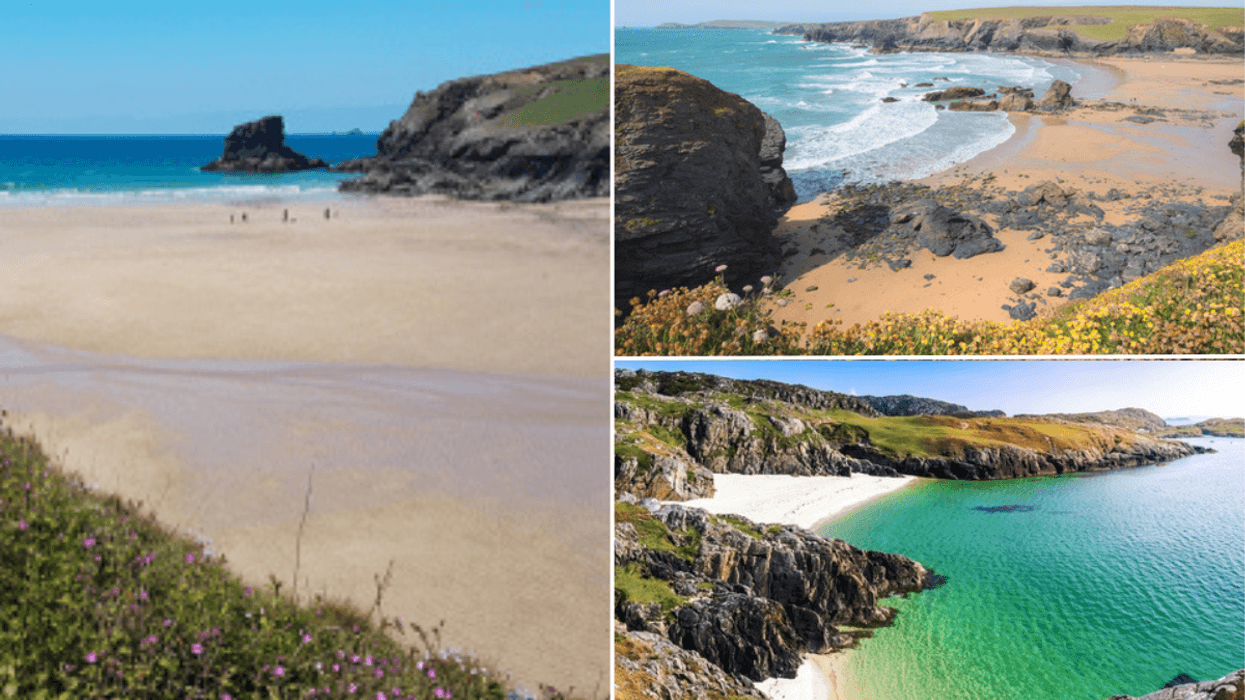 Achmelvich Bay, Scottish Highlands / Porthcothan, Cornwall / Treyarnon Bay, Cornwall