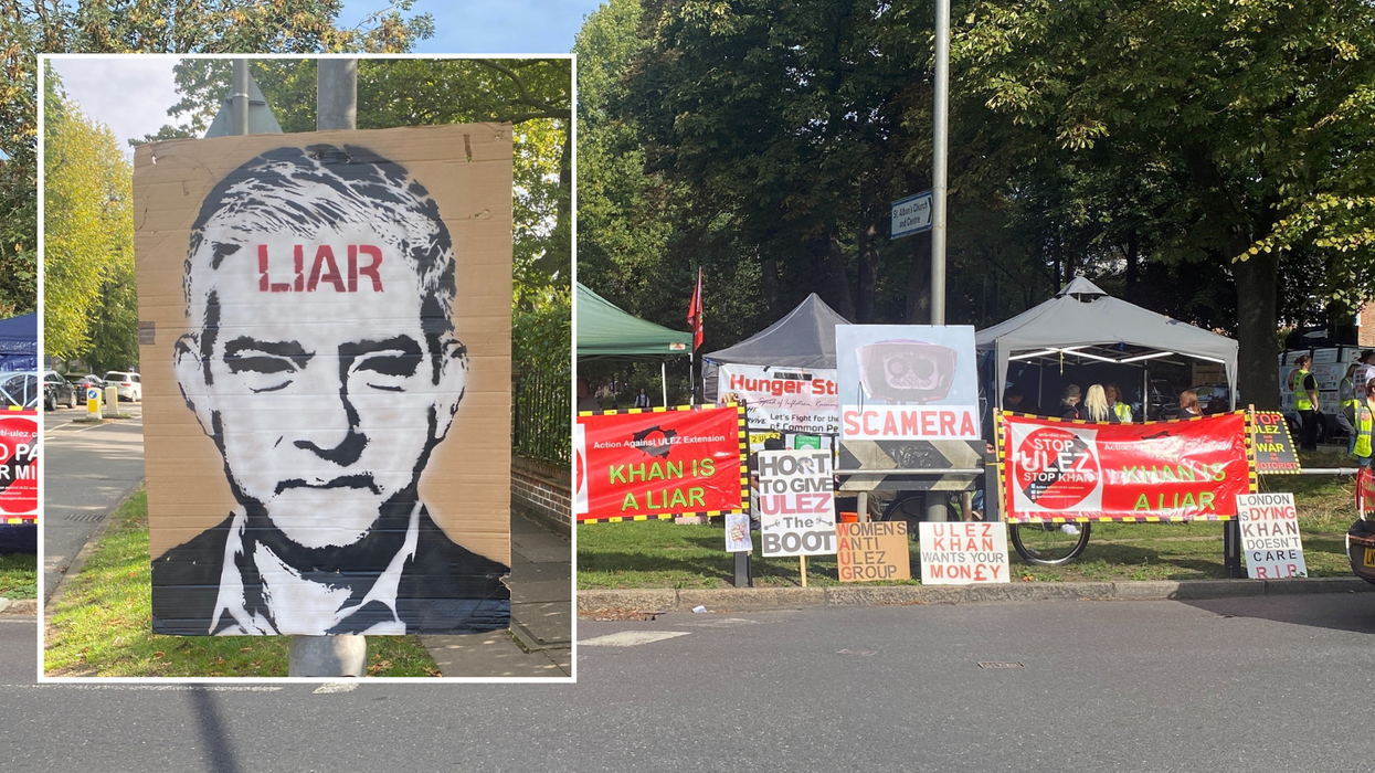 Action Against Ulez protest