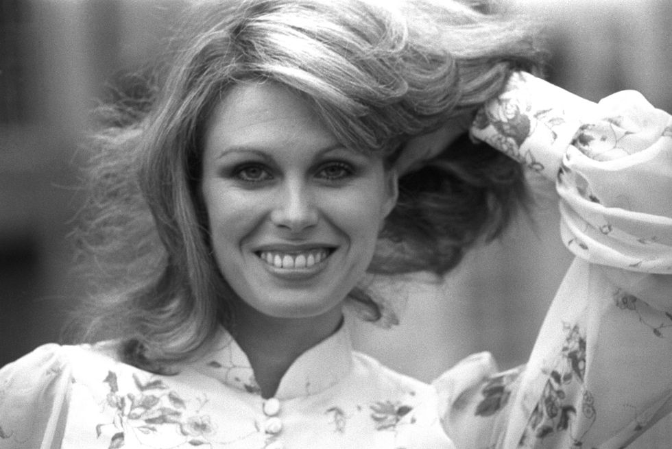 Actress Joanna Lumley was chosen from a thousand applicants to partner Patrick Macnee (as John Steed) in the new series of The New Avengers. Archive-pa174926-4