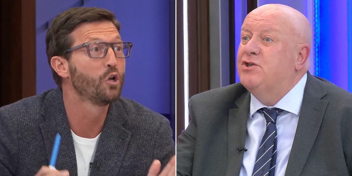 NextImg:GB News guests descend into bitter free speech row as ex-Labour adviser brands Adam Brooks 'far right': 'You are DELUDED!'