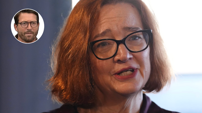 Adam Brooks (left), Mary Ann-Stephenson (middle)