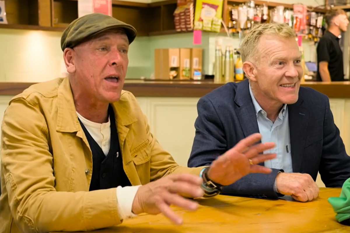 Adam Henson and Gareth Wyn Jones