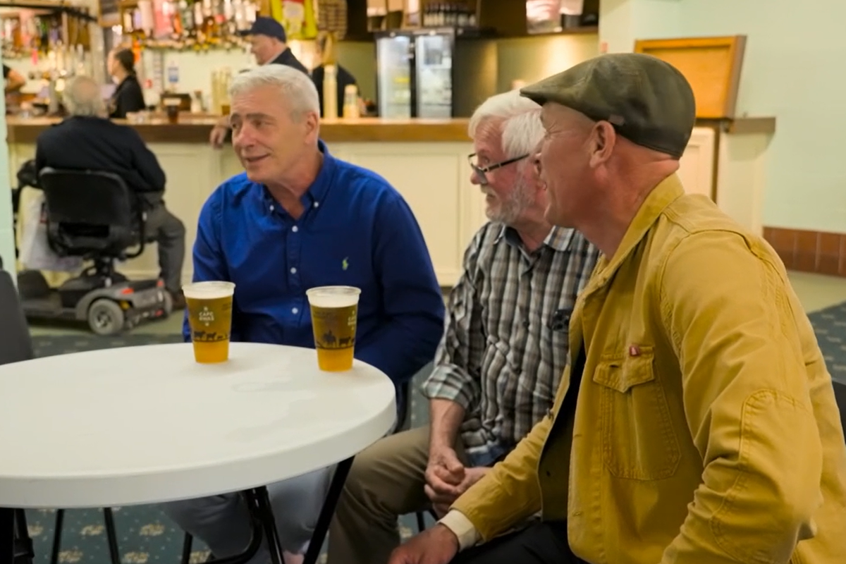 Adam Henson and Gareth Wyn Jones