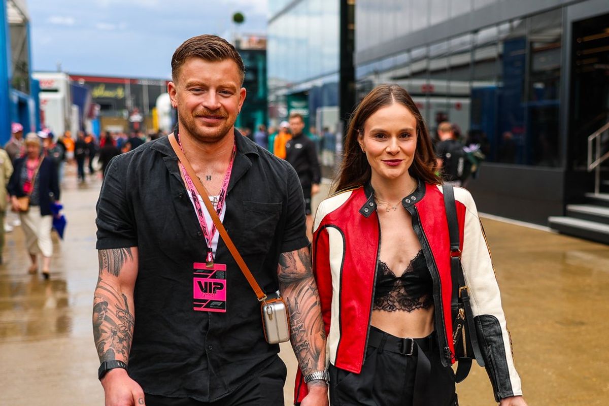 Adam Peaty and Holly Ramsay