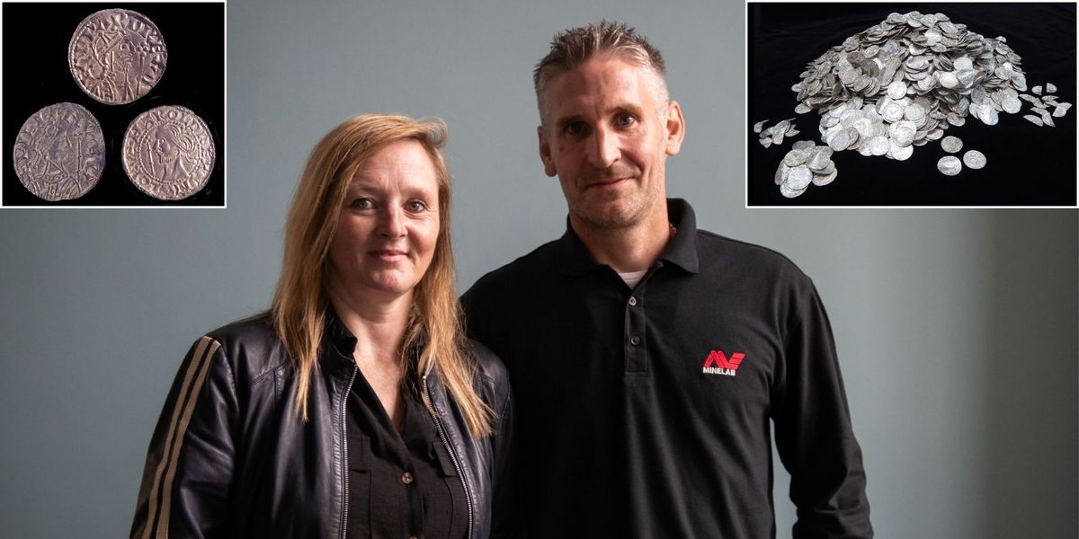 NextImg:Hidden treasure sells at auction for £4.3million after 1,000-year-old coins found buried underground