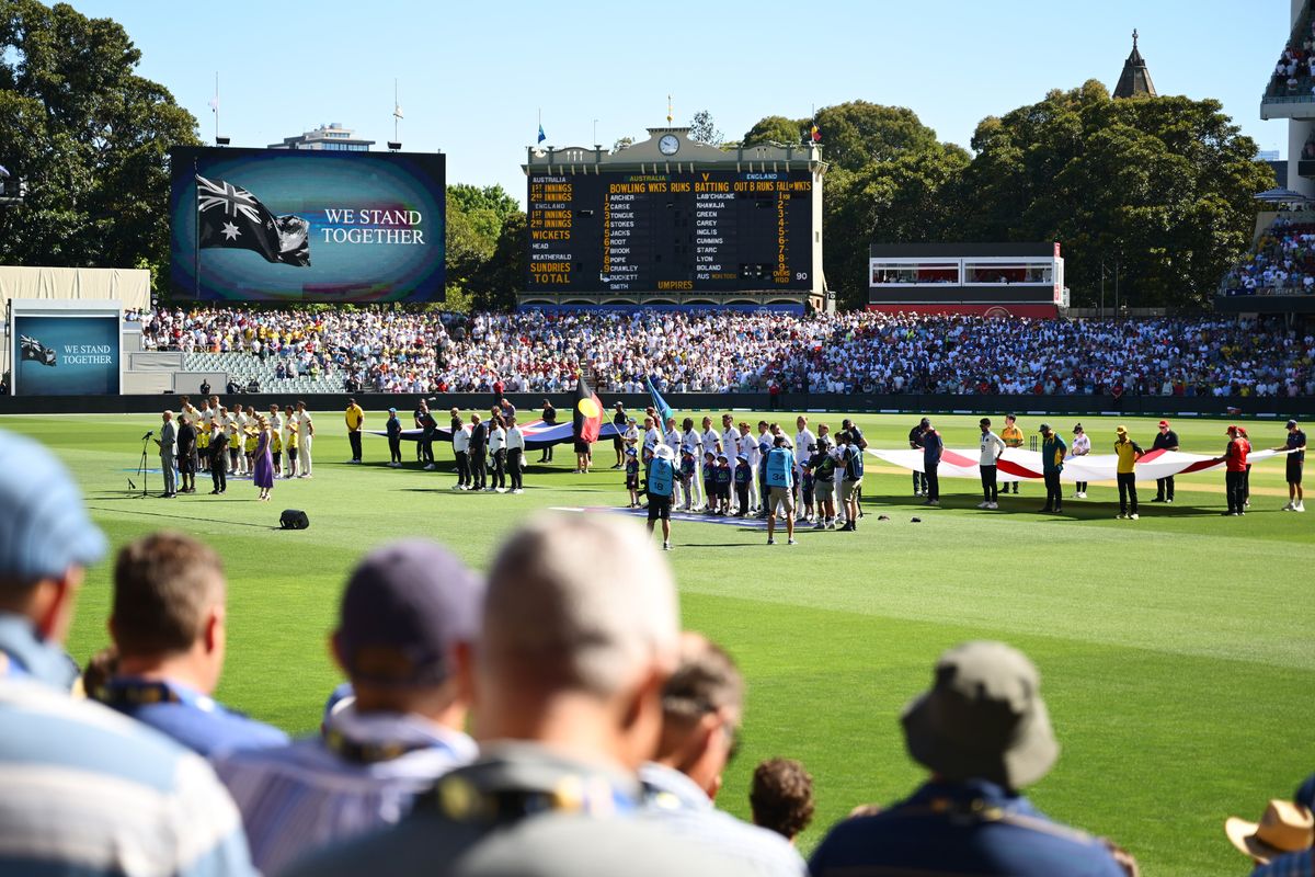 Adelaide Oval Bondi Beach tribute