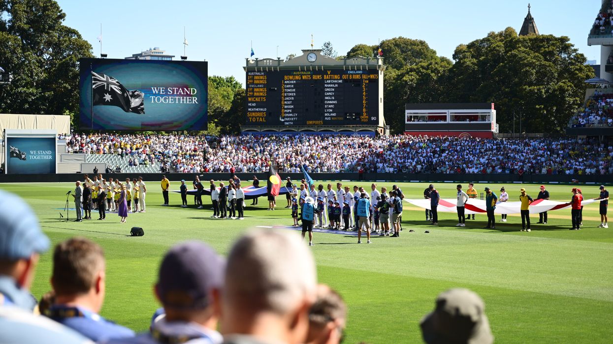 Adelaide Oval Bondi Beach tribute