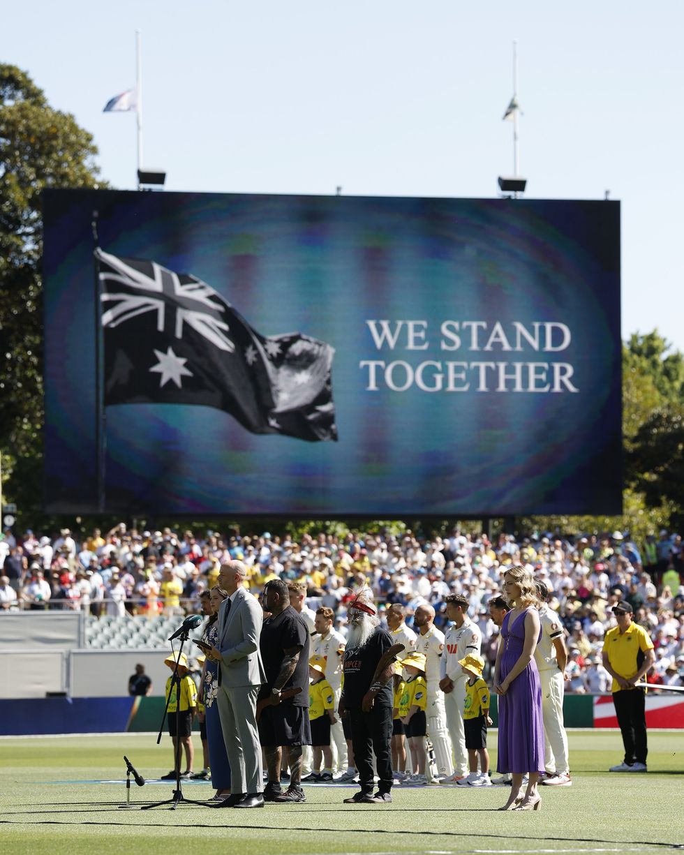 Adelaide Oval Bondi Beach tribute