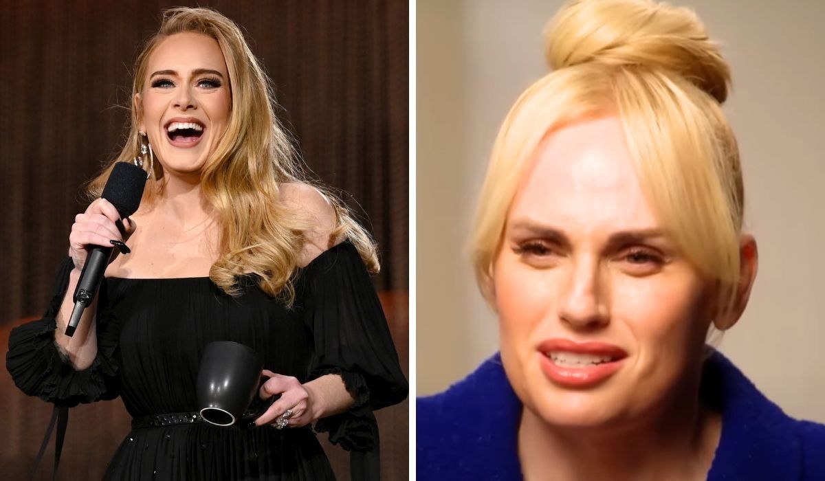 Adele and Rebel Wilson