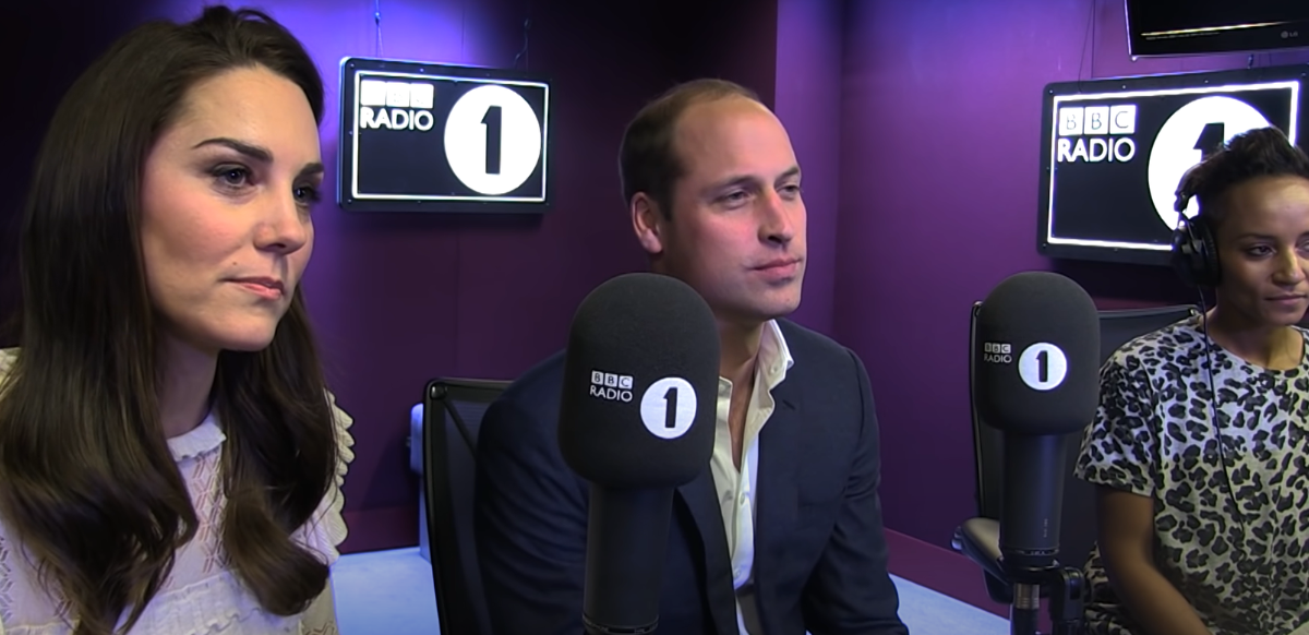 Adele Roberts and Kate Middleton