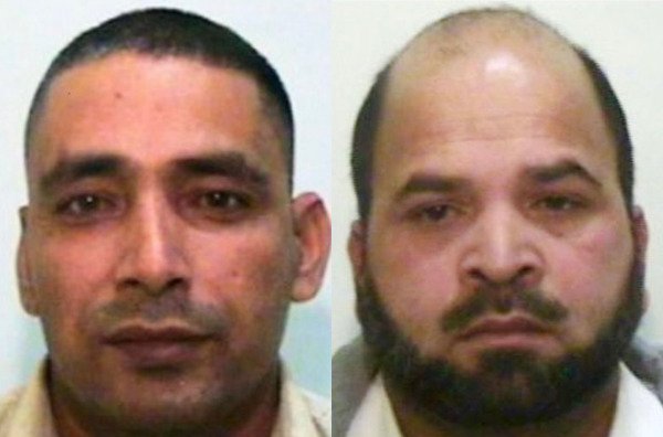 Adil Khan (left) and Abdul Rauf