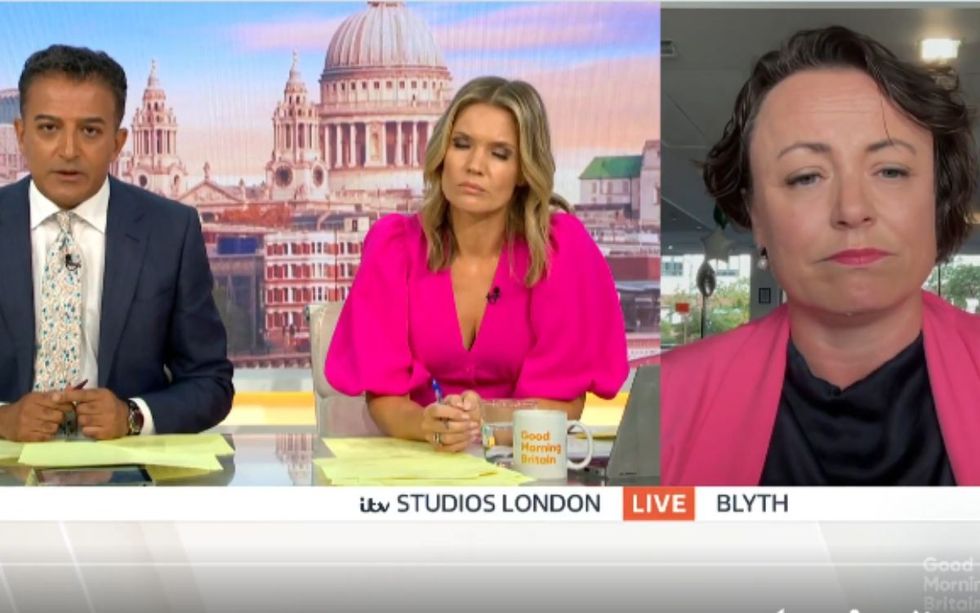 Adil Ray, Charlotte Hawkins and MP Catherine McKinnell