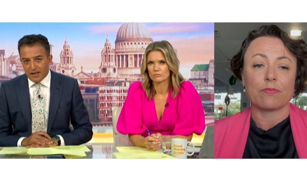 Adil Ray, Charlotte Hawkins and MP Catherine McKinnell