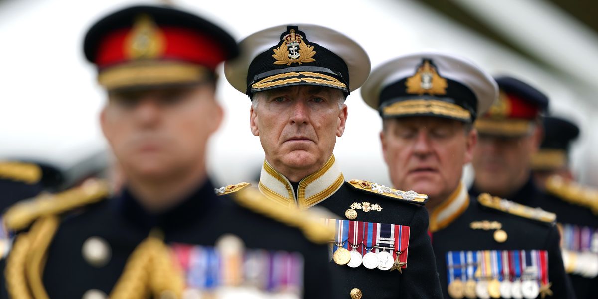 NextImg:Britain's Armed Forces chief warns against submitting to Vladimir Putin's peace demands