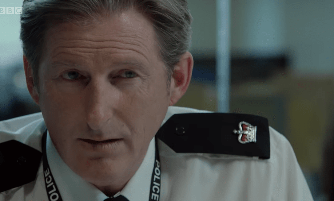 Adrian Dunbar as Superintendent Ted Hastings