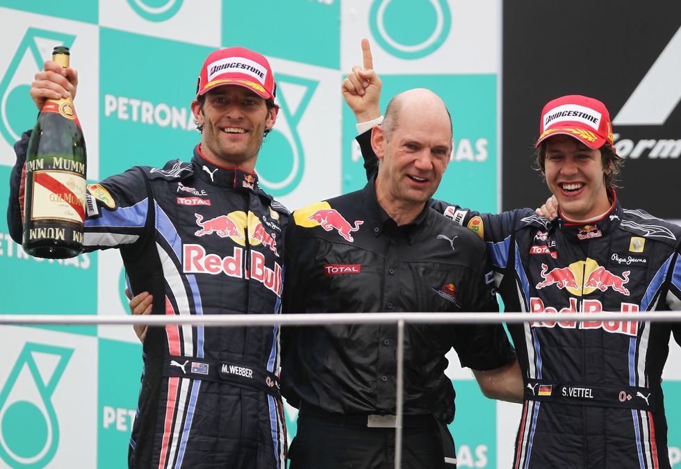 Adrian Newey has been heralded as the greatest F1 car designer in history