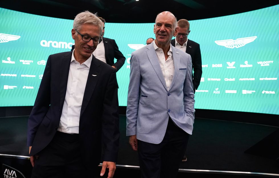 Adrian Newey joined Aston Martin earlier this year in a shock move