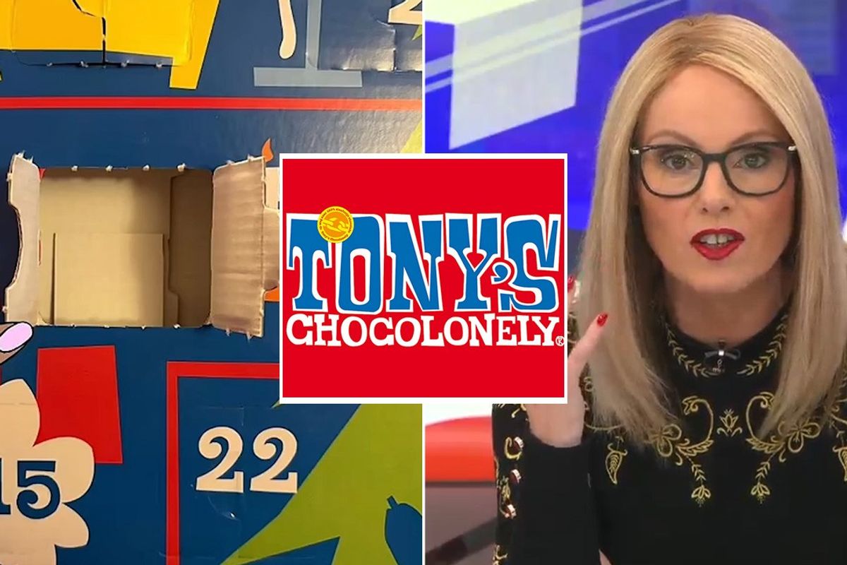 Advent Calendar, Tony's Chocolonely, Michelle Dewberry