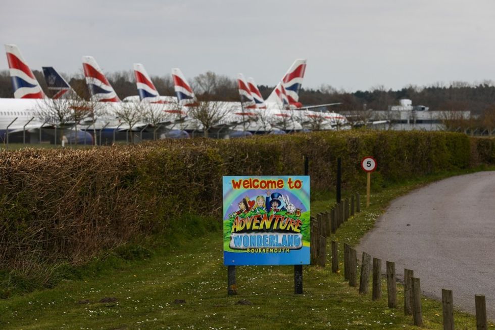 Adventure Wonderland is located near Bournemouth Airport