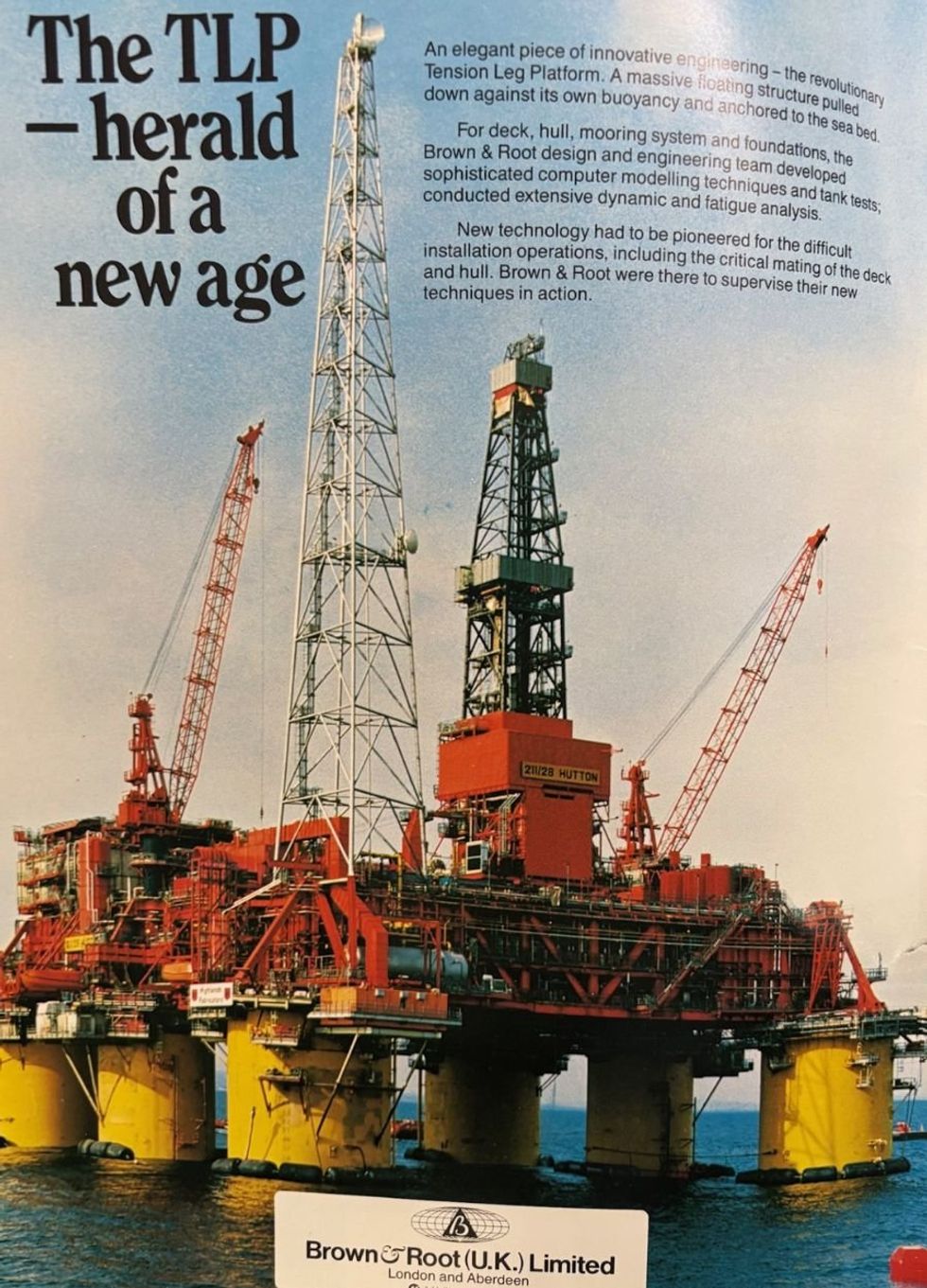Advert in the 1984 North Sea Atlas