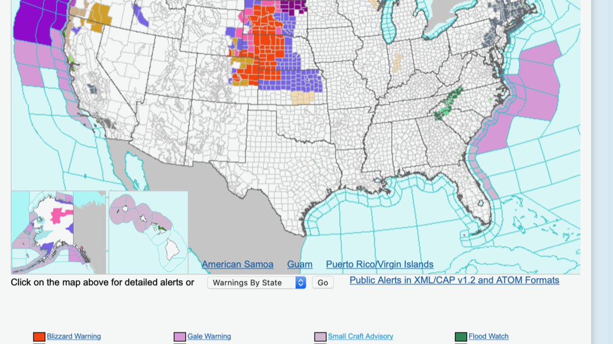 US weather forecast: Crippling ICE STORM to unleash travel hell across America