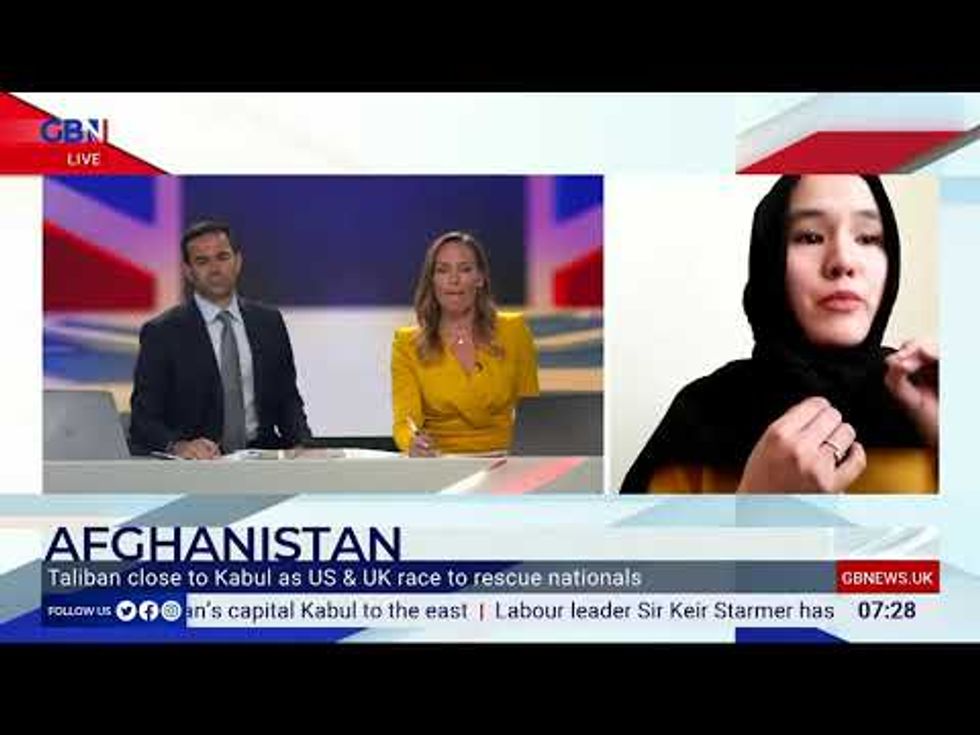 Taliban 'are raping women and killing men,' says Afghan student