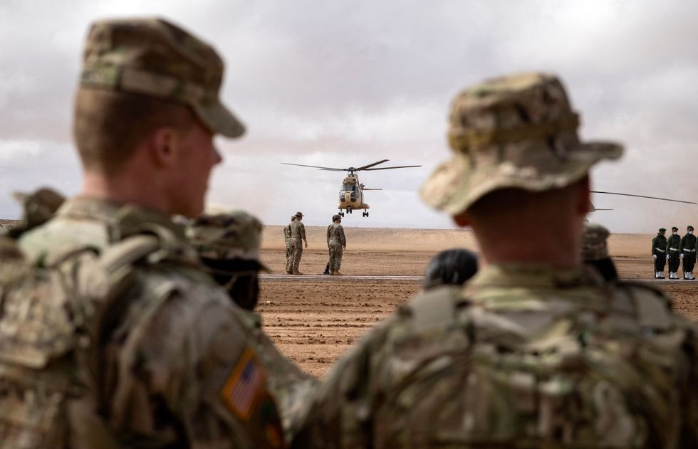 African Lion military exercise Morocco