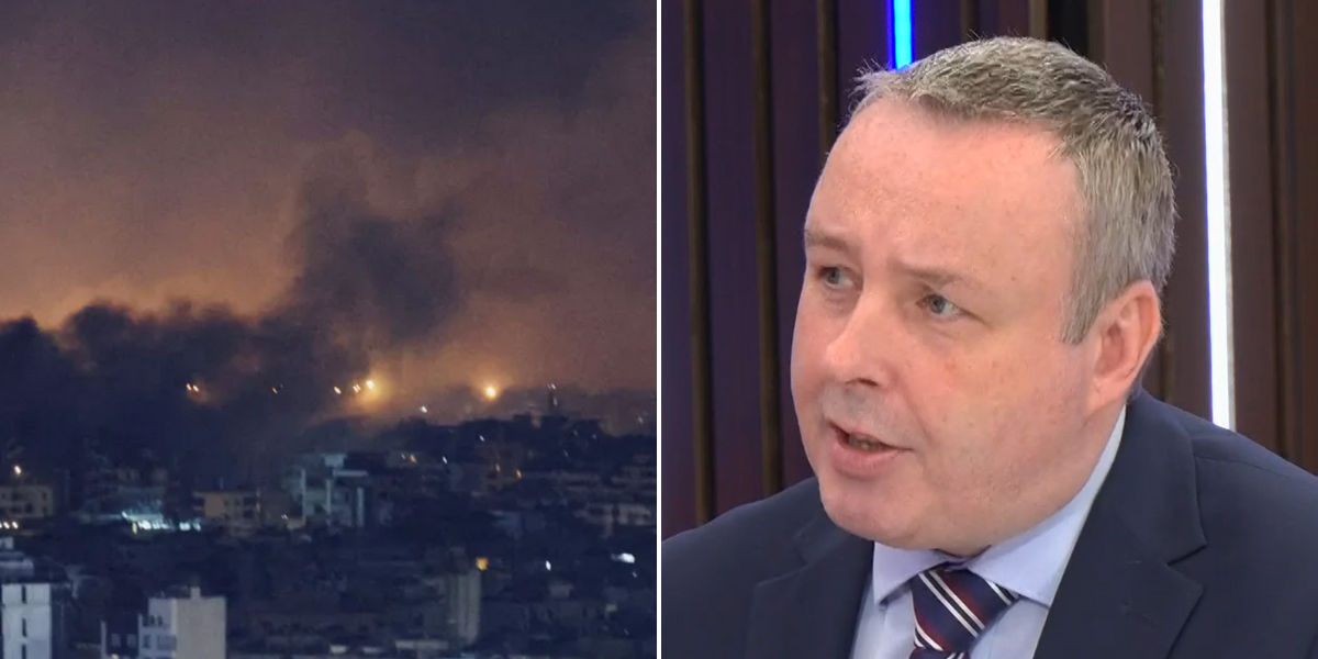 NextImg:Mark White issues warning as Israel Lebanon will trigger 'huge movement of people'