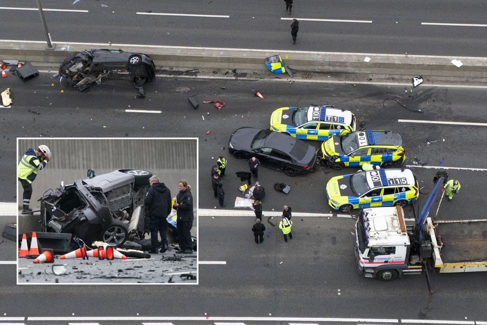 Aftermath of the A1 crash