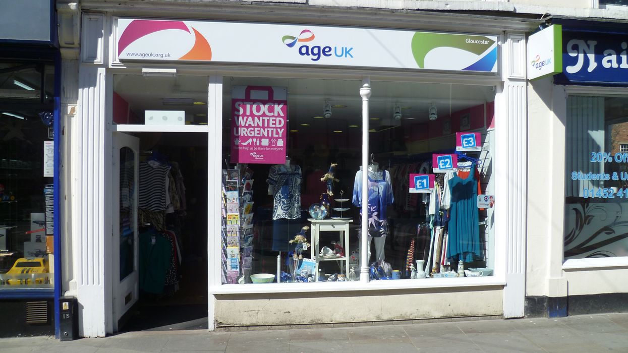 Age UK storefront