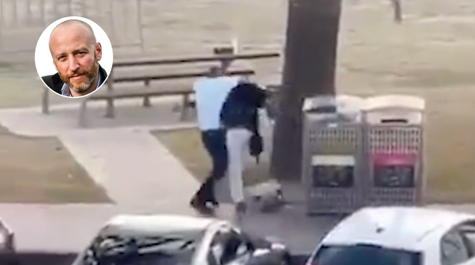 Ahmed al-Ahmad, 43, tackling and disarming one of the shooters in the Bondi Beach attack