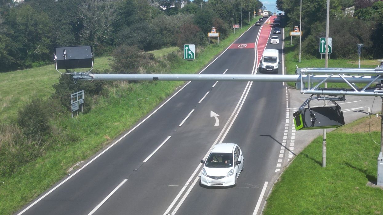 AI camera tracking vehicles in Devon and Cornwall