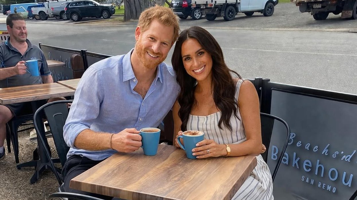 AI generated Prince Harry and Meghan Markle