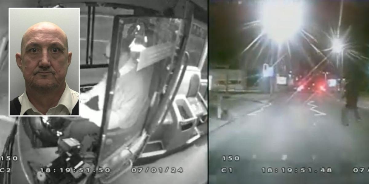 NextImg:Horror moment bus driver hits and kills woman crossing street after taking his eyes off road