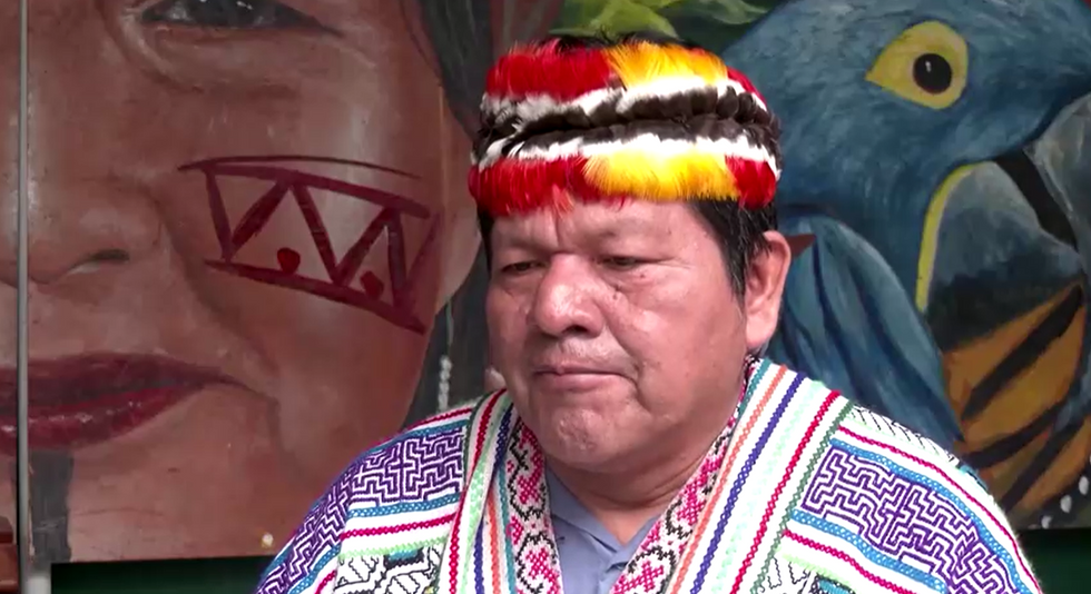 AIDESEP spokesperson Julio Cusurichi\u200b