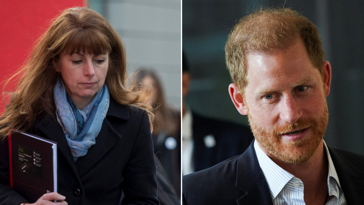 Ailsa Anderson and Prince Harry