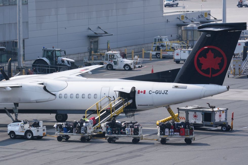 Air Canada flight