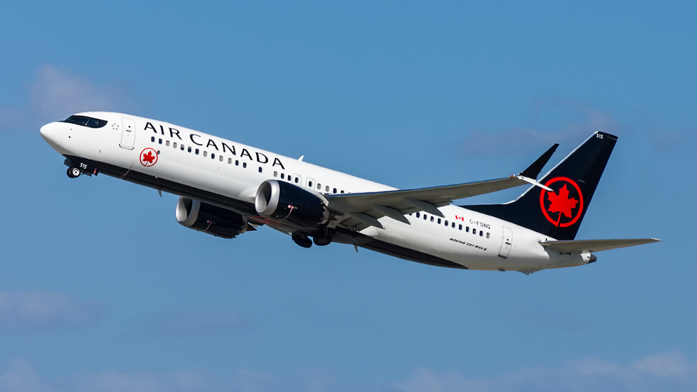Air Canada plane