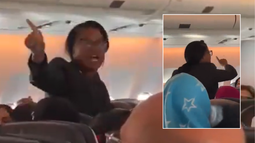 Air Canada stewardess