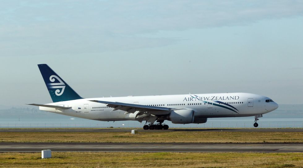 Air New Zealand airplane