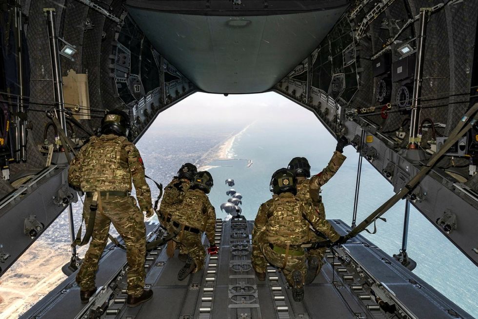 Airdrop into Gaza