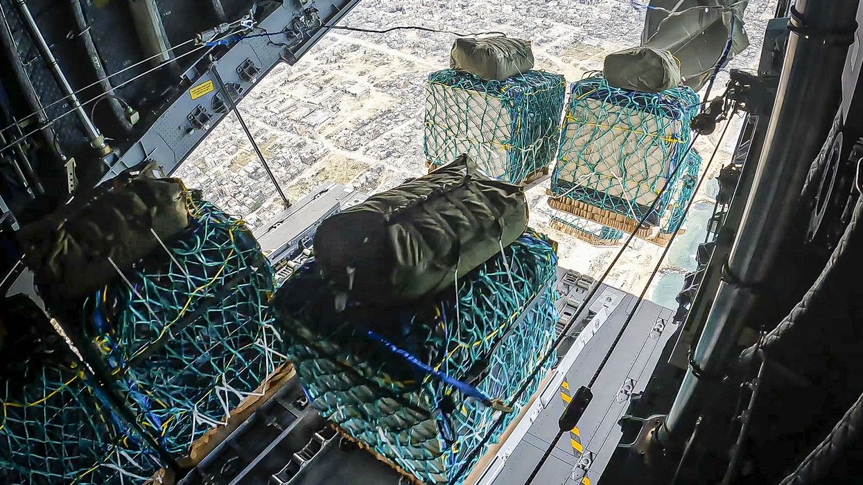 Airdrop over Gaza