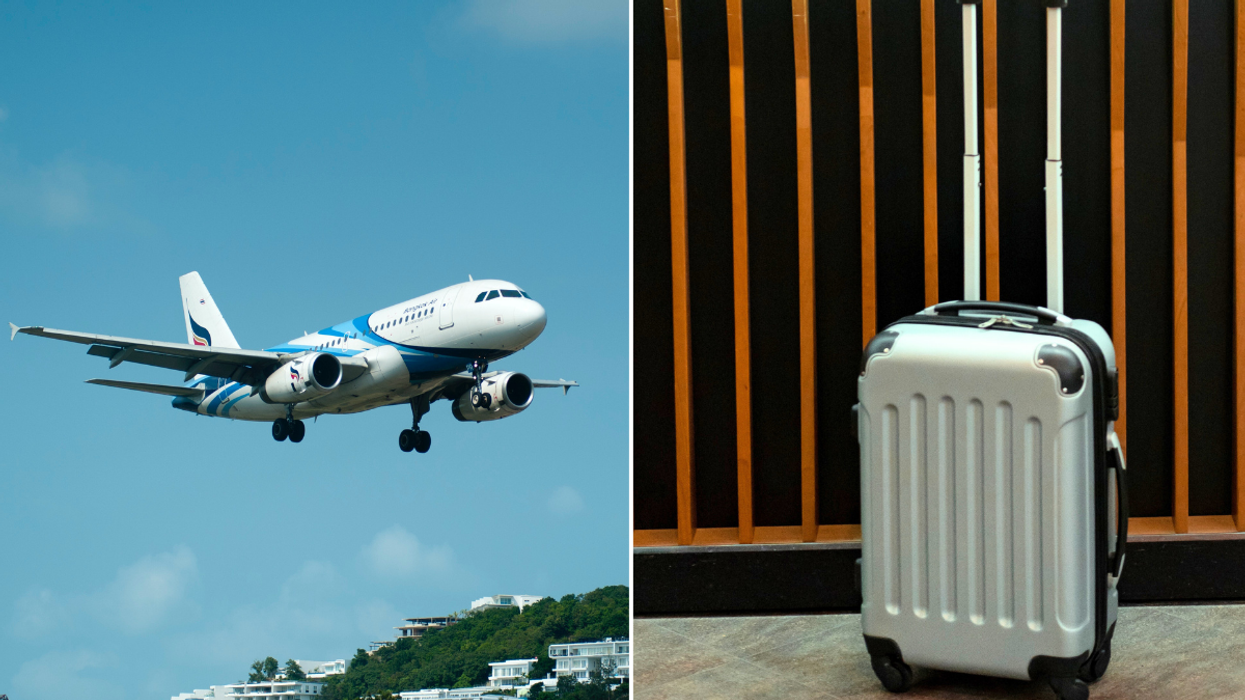 Airplane suitcase